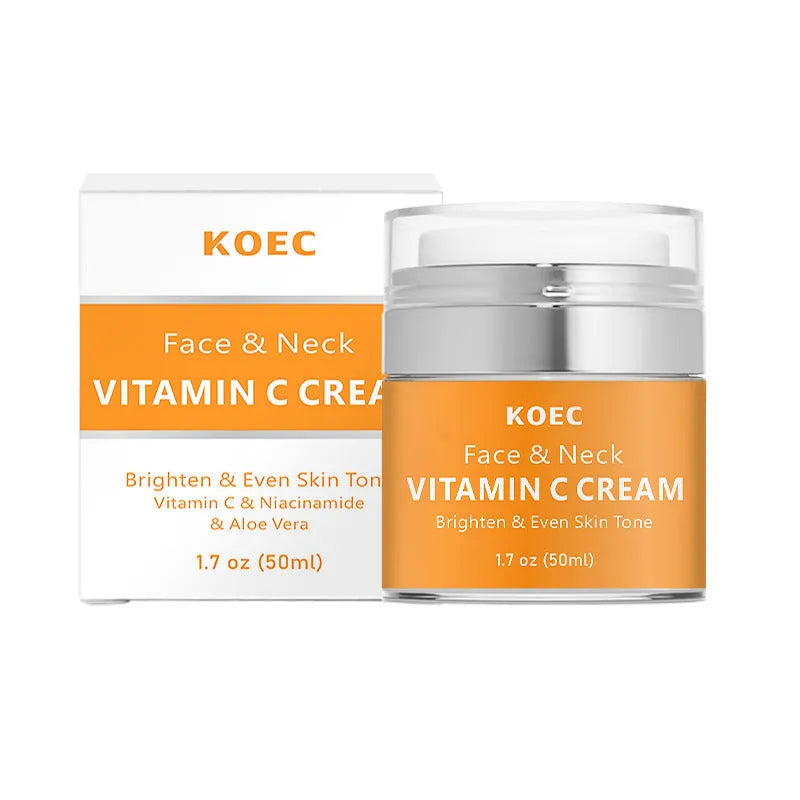 KOEC Retinol Neck Cream 50g jar for face and neck moisturising