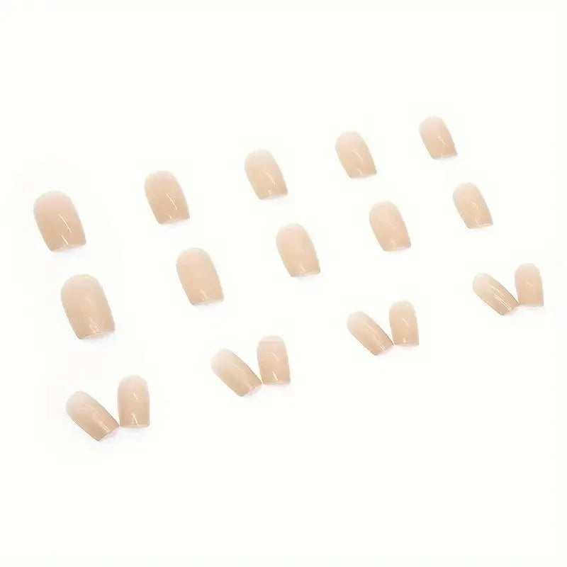 Solid colour nail art set in MY119 shade with plastic components for ladies' nail decoration