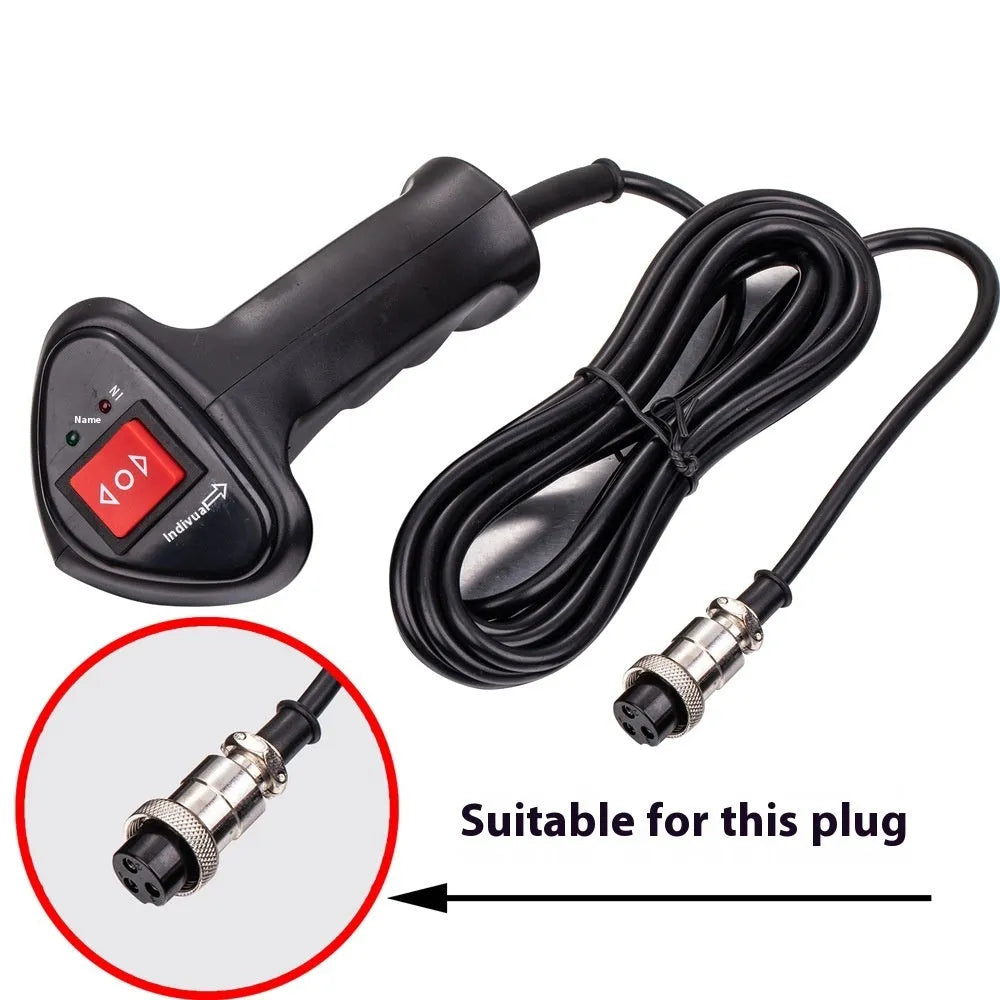 Mini wireless remote control receiver set for 12V24V winch with plastic housing
