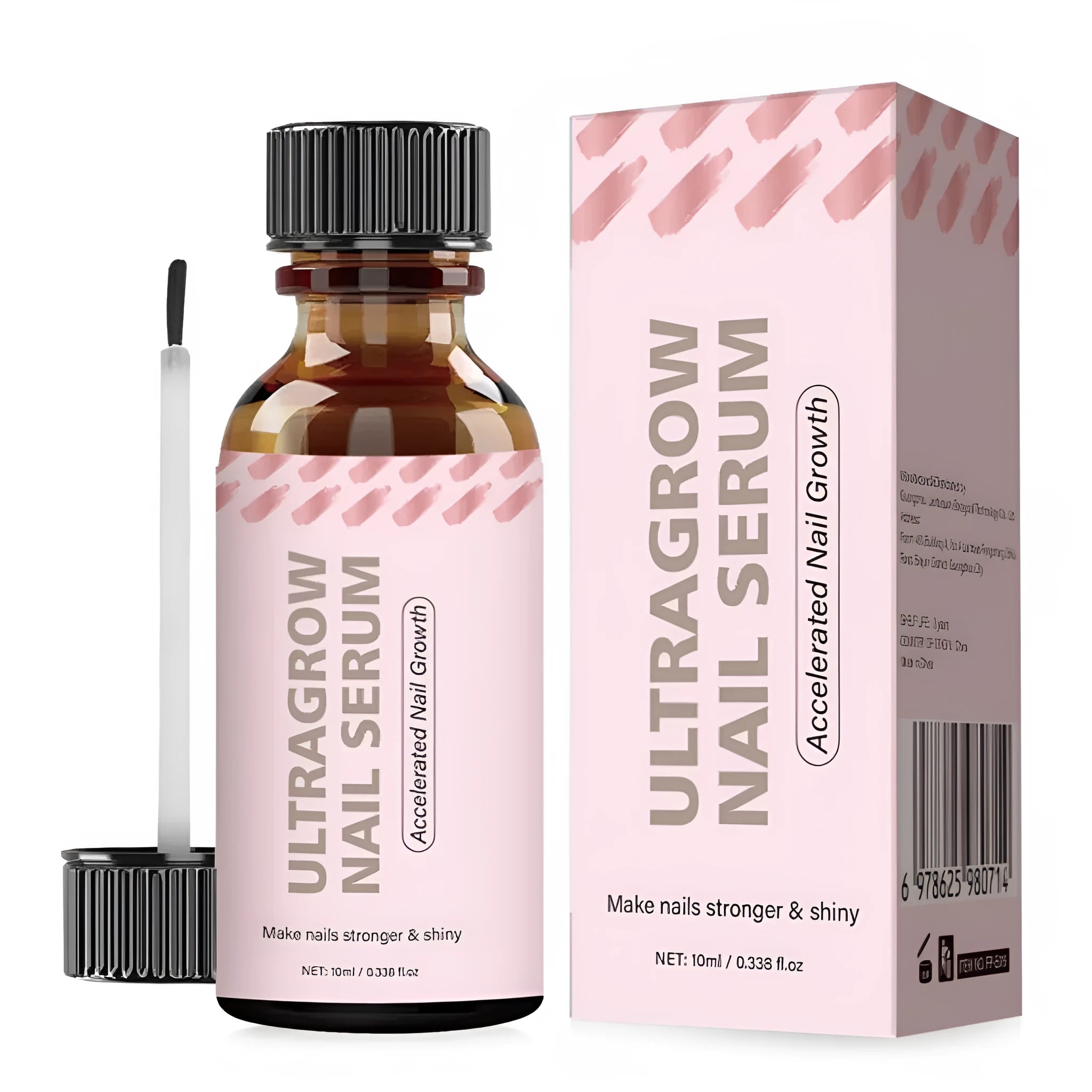 Super Growth Nail 10ml neutral packaging nail essence bottle for nail care treatment