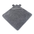 Ultra fine fibre pet towels for dogs and cats in grey and green colours, showing small, medium and large sizes