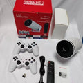 M300MAX portable home projection game machine with handles in red or white packaging box options