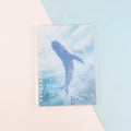 Children's hard cover loose leaf notebook with animal design and 20-hole binder binding in A5 or B5 size