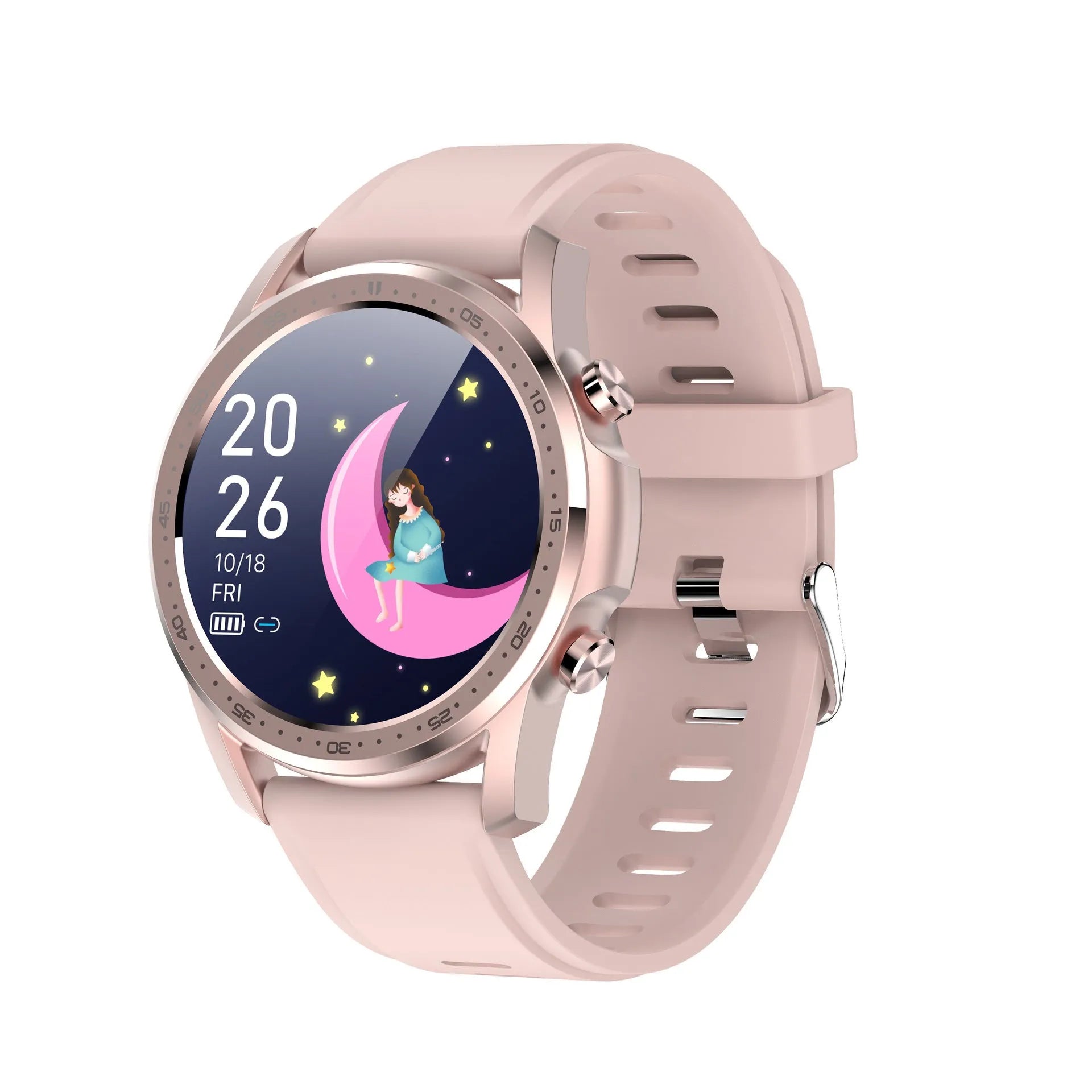 Youth2 smart bracelet with 1.3-inch screen on a wrist, showing zinc alloy case in black or grey.