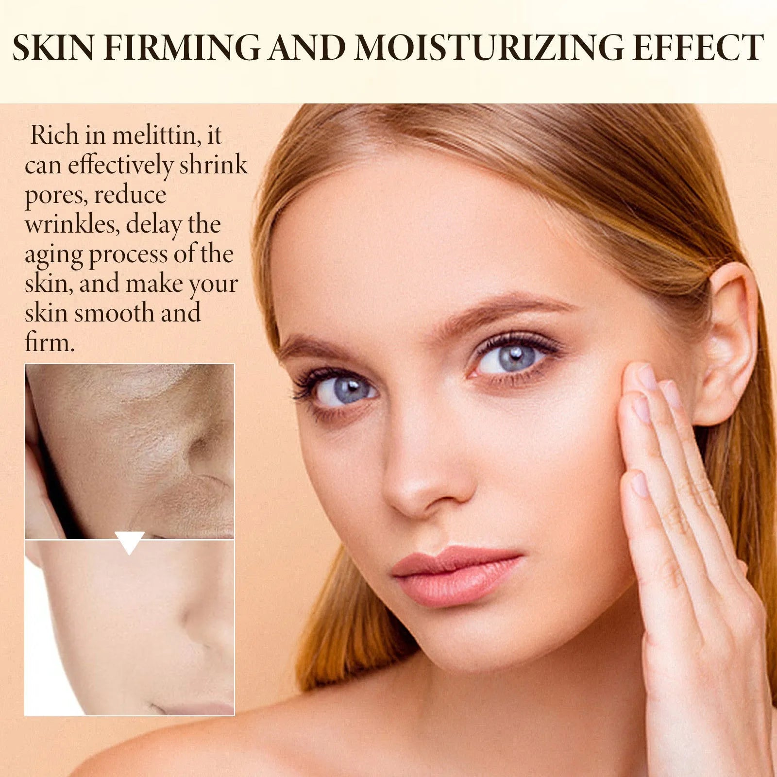 OUHOE Bee Firming Cream 30g jar with hydrating nourishing formula for facial skincare