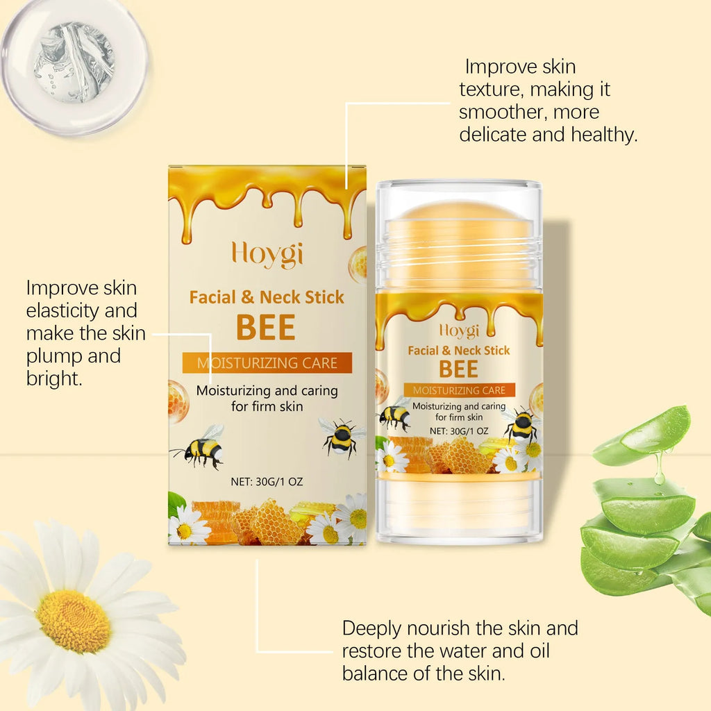 30g moisturising facial essence stick with beeswax, honey, and botanical extract formulation