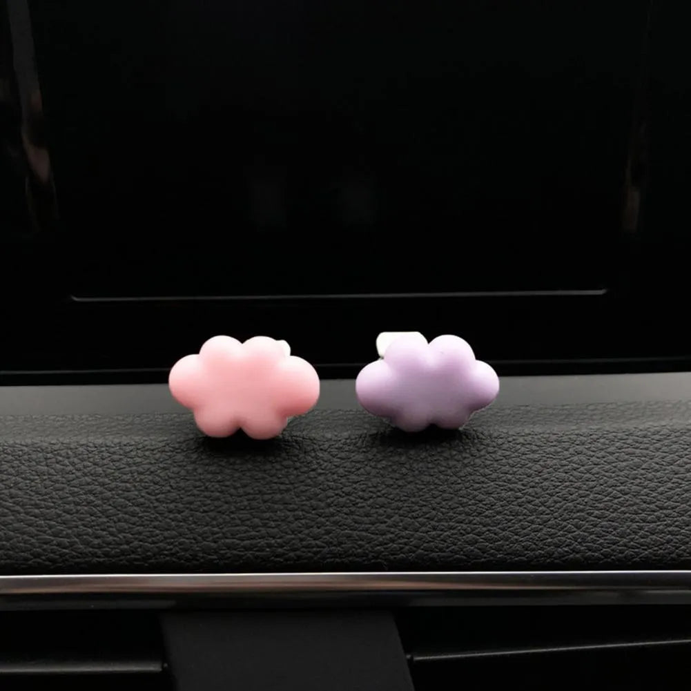 Resin Baiyun cartoon car fragrance clip for air vent in multiple colour options