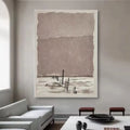 Handmade oil painting abstract canvas wall art rolled frameless unstretched, available in sizes from 40x60cm to 120x180cm