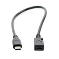 0.25m Micro USB female to Type-C male data cable for mobile phone