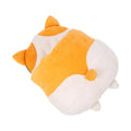 Orange semi-closed cat sleeping bag measuring 65x53cm with winter bed design