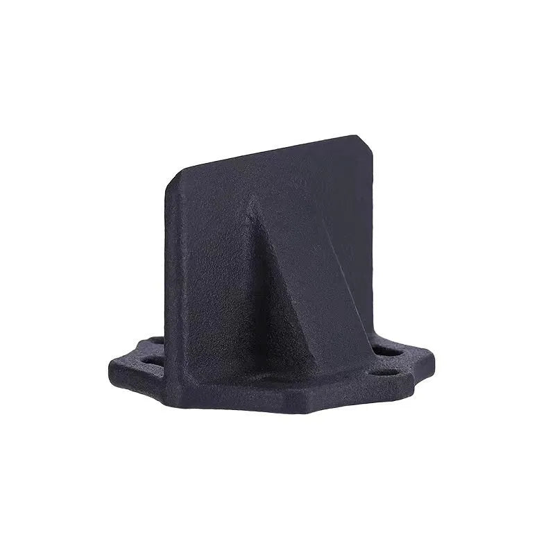 Small square cast iron wood splitter tool for household outdoor use