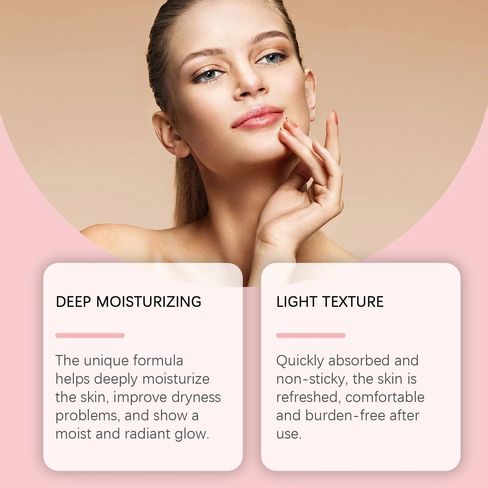120ml bottle of Hyaluronic Acid Skin Moisturising Lotion with cherry blossom extract