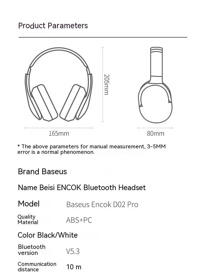 Black wireless Bluetooth sports gaming headset with head-mounted design