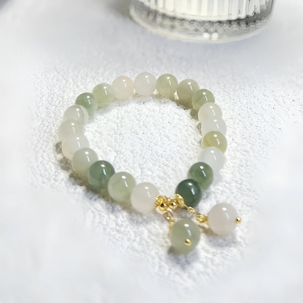 Tian Shan Cui Yu women's bracelet in S175 colour with electroplated alloy construction and special-interest design
