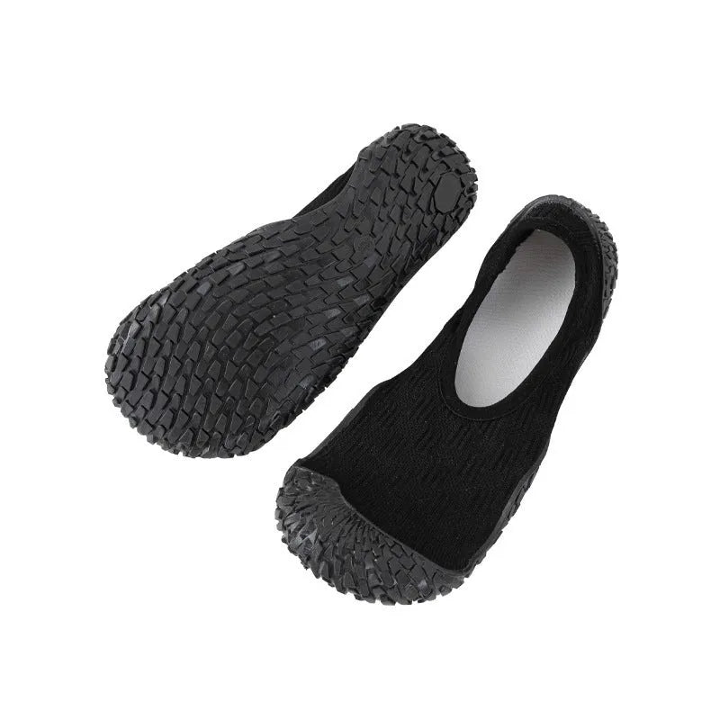 Women's indoor fitness shoes with soft rubber sole and breathable mesh lining in multiple colour options