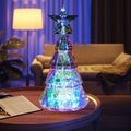 Colourful cartoon Christmas tree light decoration with luminous feature measuring 14.5x4.8x20cm