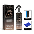 100ml brake disc cleaning kit with sponge and microfiber cloth for rust removal and polishing