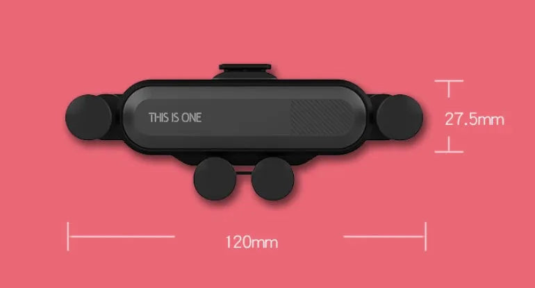 Universal car phone navigation holder mounted on vehicle air vent