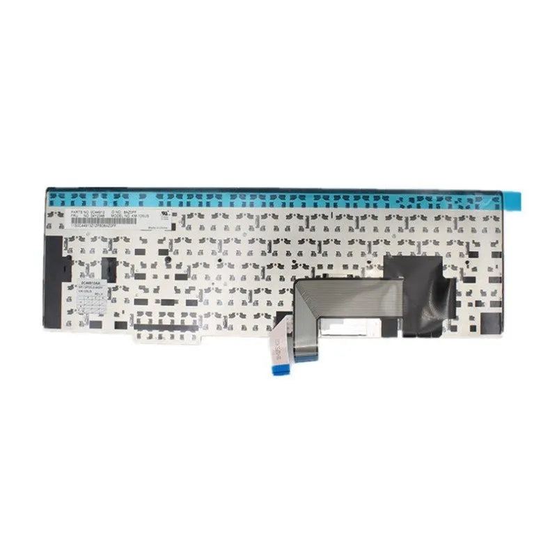 Black Lenovo ThinkPad replacement keyboard with USB connection cable for E531 W541 T550 models