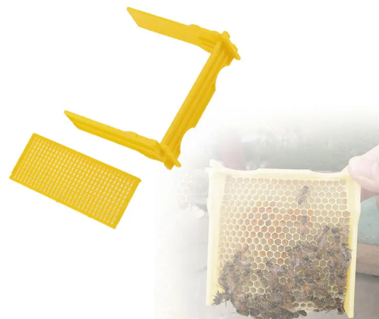 Three white EPS foam mini boxes for beekeeping tool storage and transport.