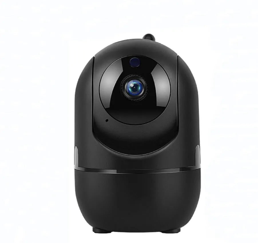 White mini spy camera 1080P hidden nanny cam with motion detection and night vision for indoor security