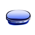 Bluetooth MP4 music player in black, blue, or rose gold with OLED screen showing track info.