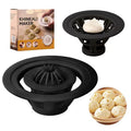 Black steamed bun mould kitchen tool for shaping baozi and dumplings