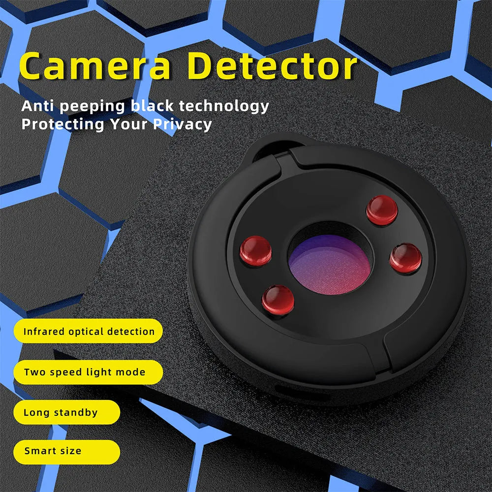 S600 colour compact camera detector with infrared optical lens for 5m hidden camera detection.