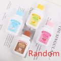 Creative bottle-shaped correction tape with cute patterns and 6 metre length