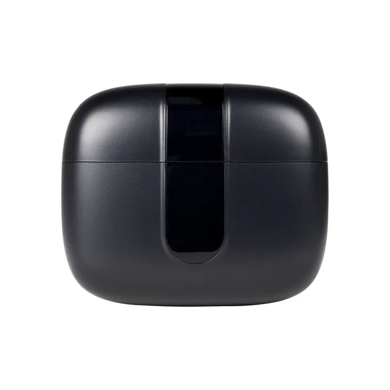 Jerry X08 wireless Bluetooth headset with digital display charging case in black, grey, or white colour