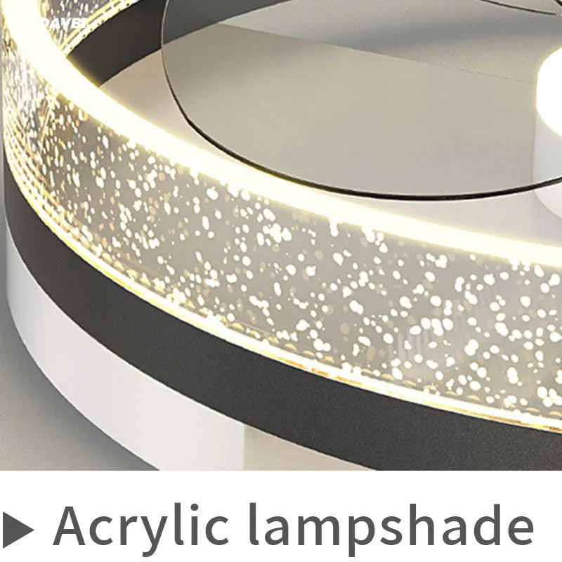 Nordic style ceiling lamp with simple modern design for children's rooms