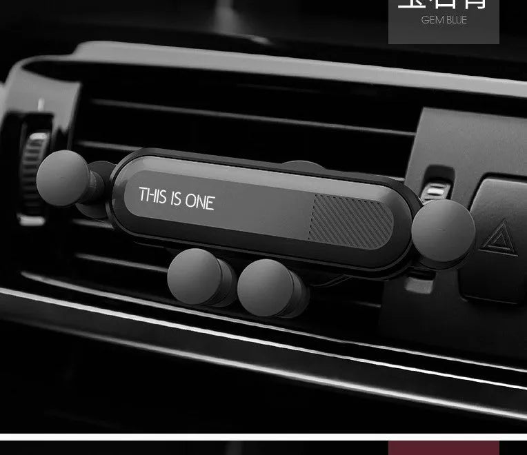Universal car phone navigation holder mounted on vehicle air vent