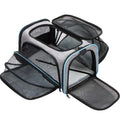 600D cation fabric cat carrier bag in small and large sizes with multiple colour options