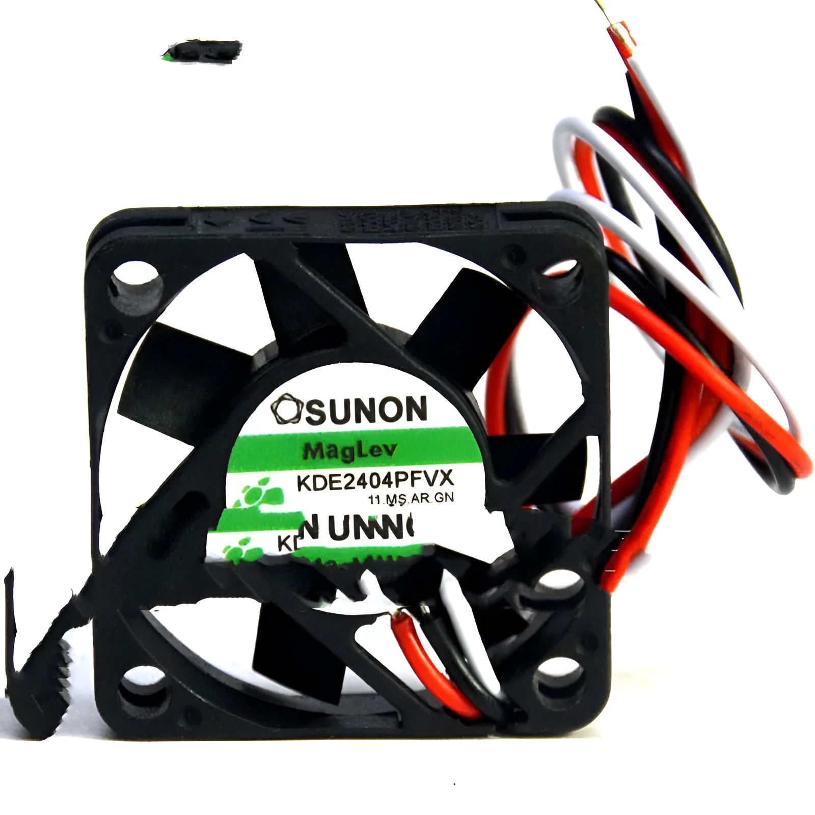 SUNON KDE2404PFVX 24-volt 4cm black cooling fan with attached wires