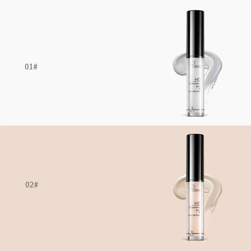 Long-lasting eye primer in 5ml tube, 01 fair color and 02 natural color, for eyeshadow that lasts without taking off makeup