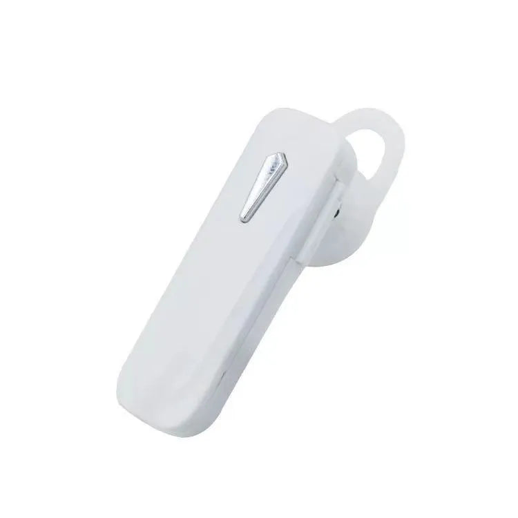 M163 black or white car Bluetooth headset with call and music controls.