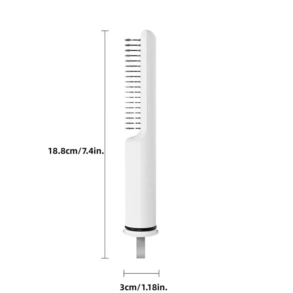 Stainless steel pet dematting comb with comfortable handle for removing knots from dogs' coats