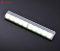 Aluminium LED human body induction magnetic closet light with USB charging port.