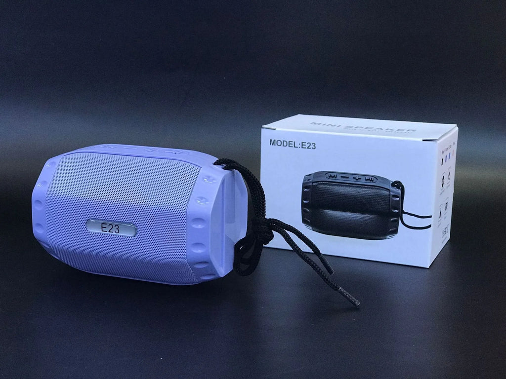 Compact wireless USB Bluetooth speaker with 1200mAh battery in multiple colour options