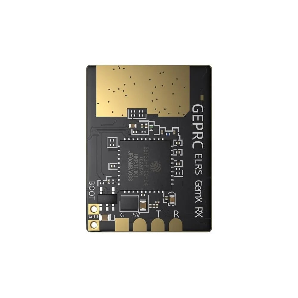 ELRS dual-frequency drone receiver kit with metal base station, antennas, and installation accessories