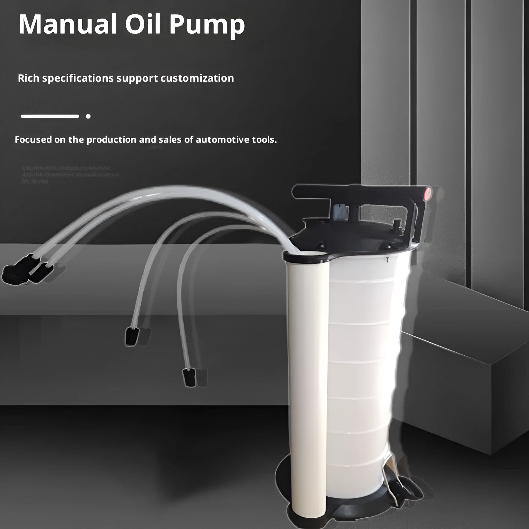 Car Manual Oil Pump 7L Oil Extractor in plastic for automotive and mechanical repair