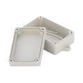 F4B-1 black ABS plastic waterproof instrument box for electrical components.