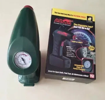 12V portable car tyre electric air pump for emergency roadside inflation
