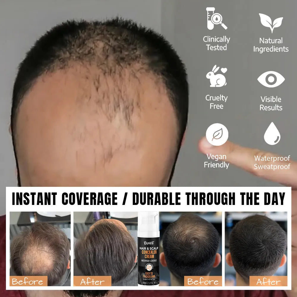 30ml scalp concealer pomade tube for thinning hair coverage and scalp nourishment