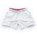 Men's straight leg beach shorts in polyester fabric available in multiple colours and sizes
