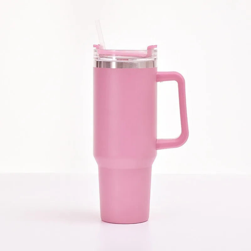 304 stainless steel vacuum cup 40oz second generation in black with double-wall insulation