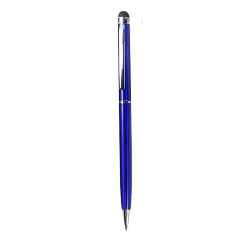Metal capacitive touchscreen pen with 0.5mm tip in seven colour options