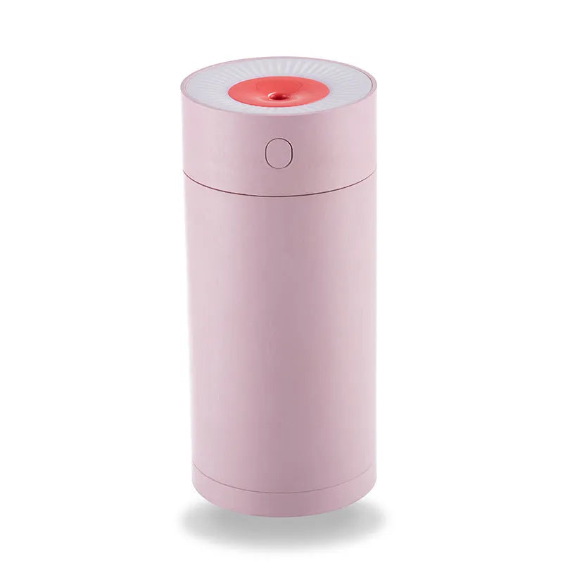 Folding bracket USB desktop humidifier with 320ml water tank in blue colour