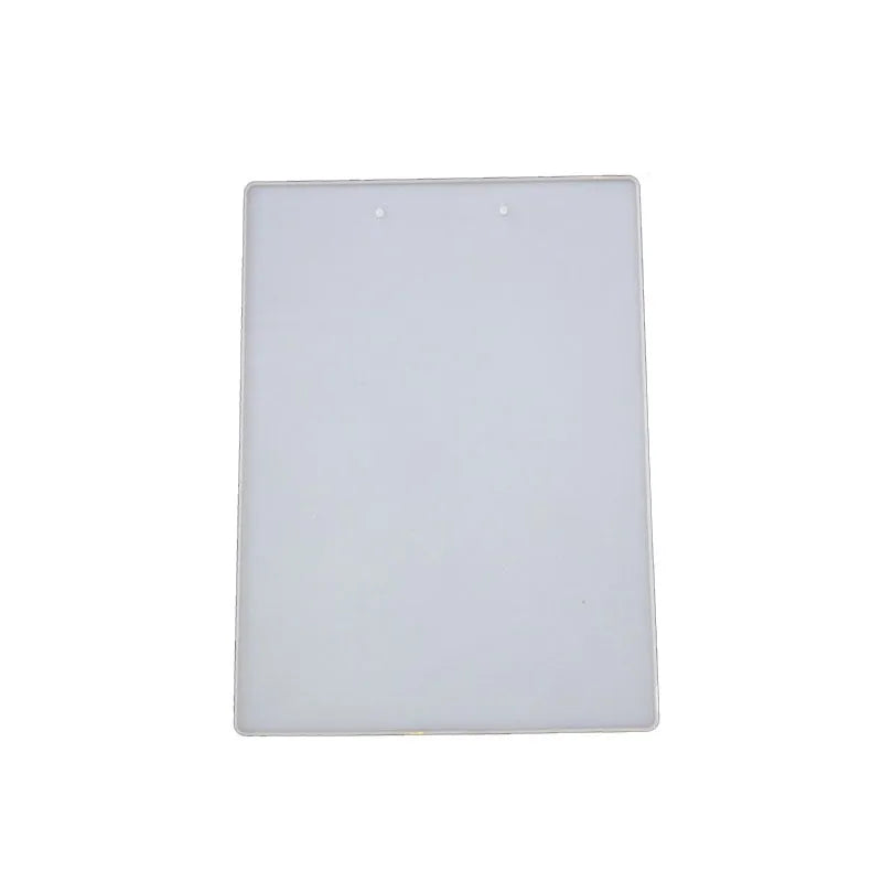 Silicone mold producing folder, drawing board, and stationery mirror shapes in freshly baked colours, style A and B options