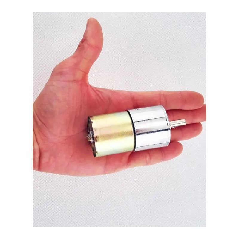 GA37RG series DC gear motor with 37mm metal gearbox and 6mm output shaft